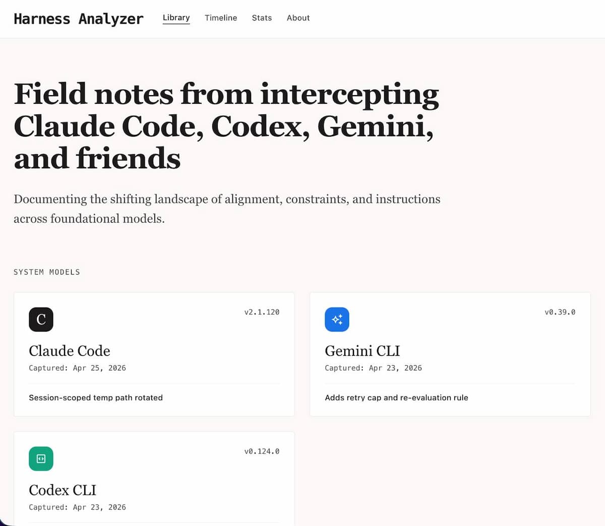 Harness Analyzer